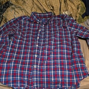Nautica Men's Vibrant Plaid Button-Down Shirt